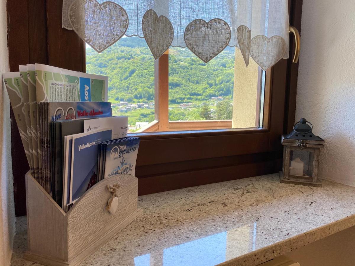 Grenier Du Coeur Appartement Aosta Buitenkant foto